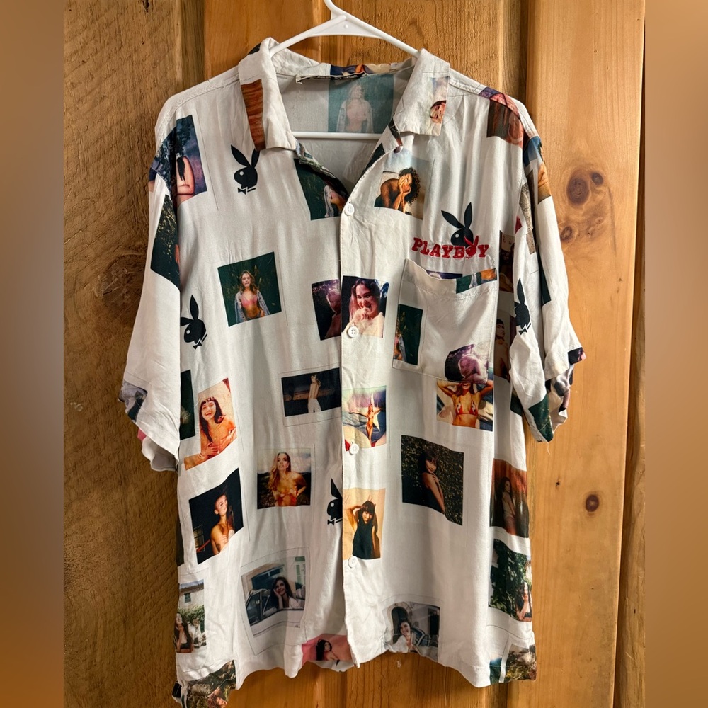 PLAYBOY Button Down | Beach Shirt